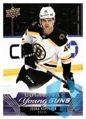 2023-24 Upper Deck Series 1 UD Canvas Young Guns #C99 Joona Koppanen